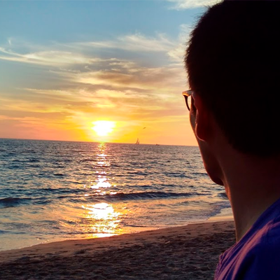 Hermoso atardecer en Vallarta